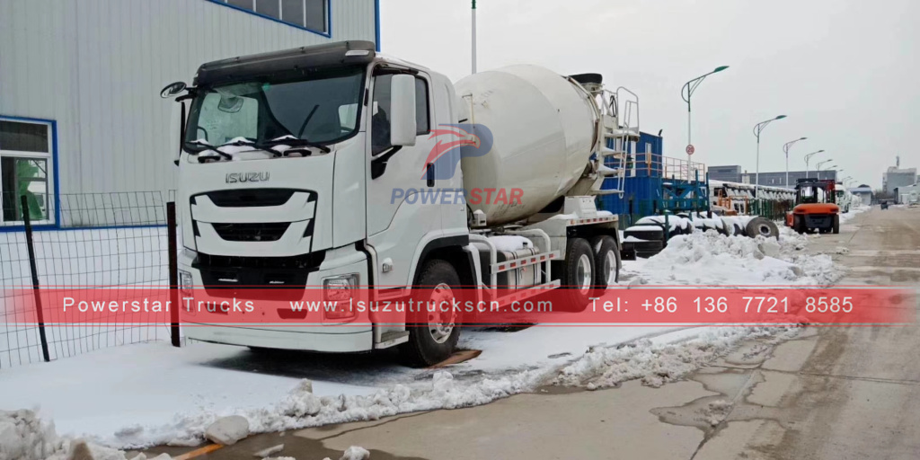Isuzu GIGA 6x4 10 wheelers Cement Concrete Mixer Truck for sale Isuzu GIGA 6x4 10 wheelers Cement Concrete Mixer Truck for sale