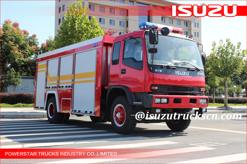 4x2 5000L Single cabin Water Foam Fire Truck Isuzu 4x2 5000L Single cabin Water Foam Fire Truck Isuzu