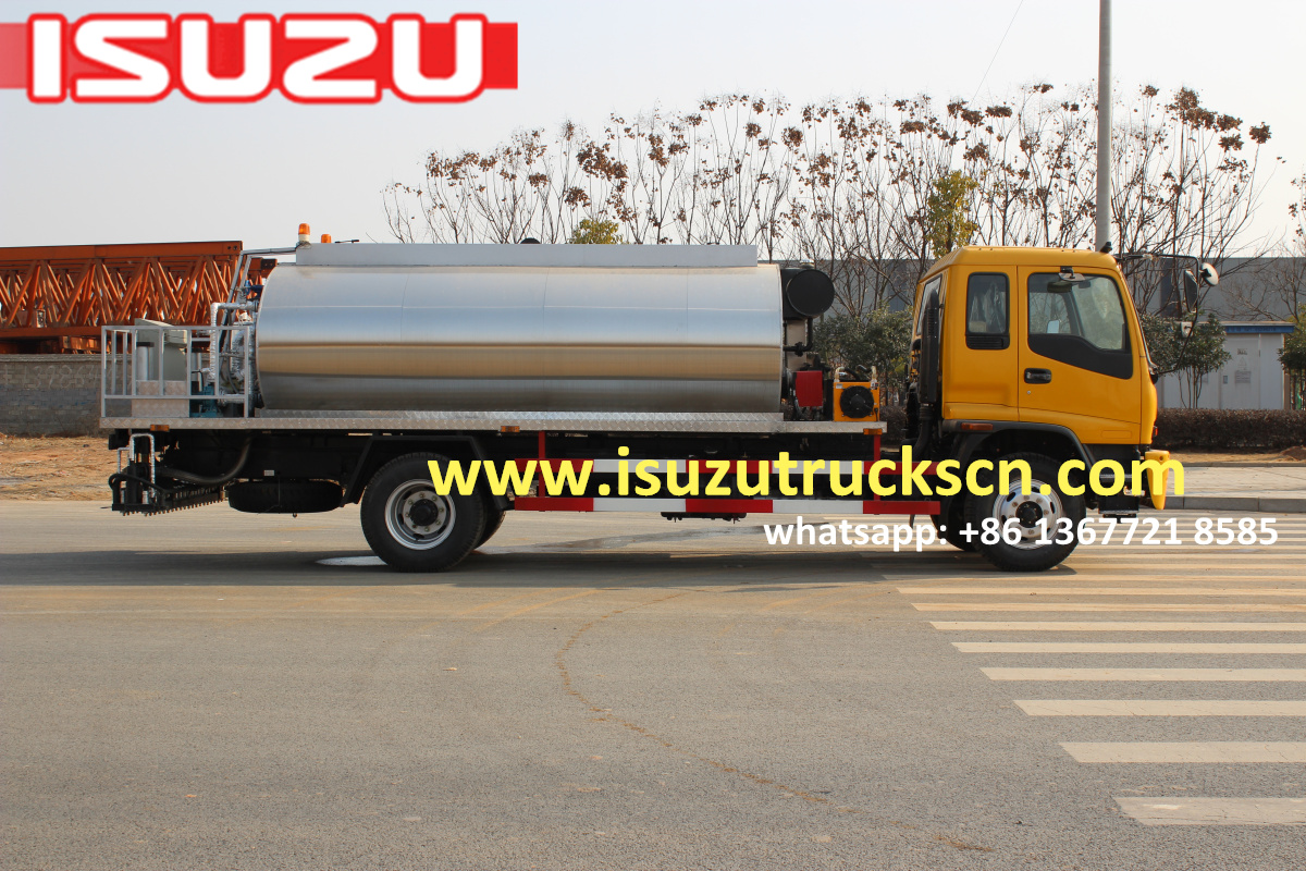 10000L Myanmar Japanese ISUZU FTR Automatic Bitumen Transportation Tank/Asphalt Transportation Tank Truck 10000L Myanmar Japanese ISUZU FTR Automatic Bitumen Transportation Tank/Asphalt Transportation Tank Truck