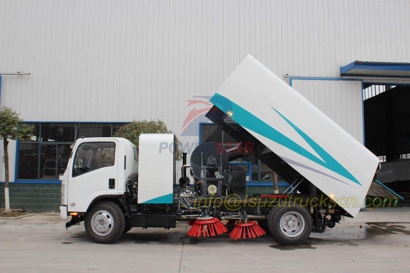 China ARC dustbin body design for street sweeper truck detail pictures China ARC dustbin body design for street sweeper truck detail pictures