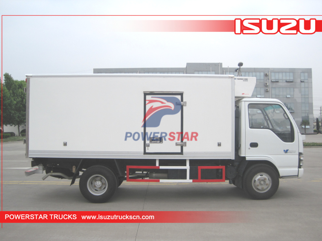 ISUZU 3 Ton Refrigerated Truck with cooling system Freezer