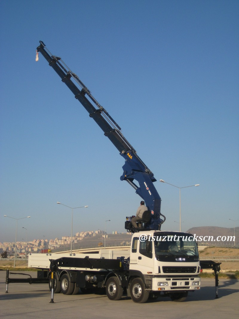 Isuzu Truck with crane Telescopic boom crane Isuzu cargo body crane lorry trucks Isuzu Truck with crane Telescopic boom crane Isuzu cargo body crane lorry trucks