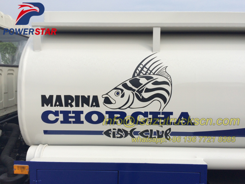 Customer made FOTON Forland Fuel delivery tank trucks Customer made FOTON Forland Fuel delivery tank trucks