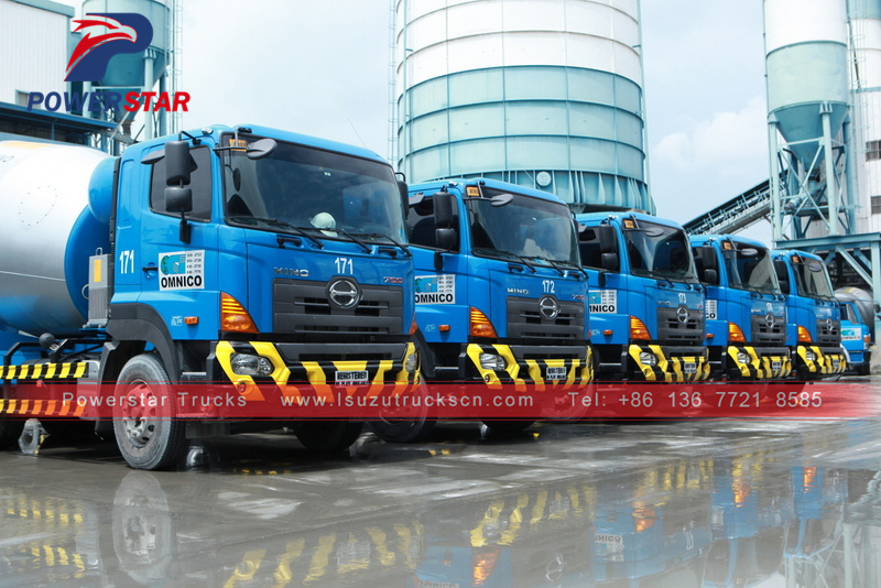 Japan new 8-10cbm ready mix hino concrete mixer truck hire Japan new 8-10cbm ready mix hino concrete mixer truck hire