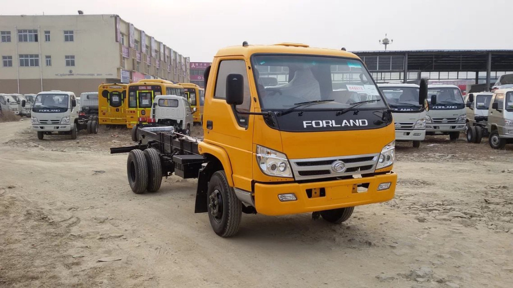 RHD oil tank trucks FOTON Truck chassis