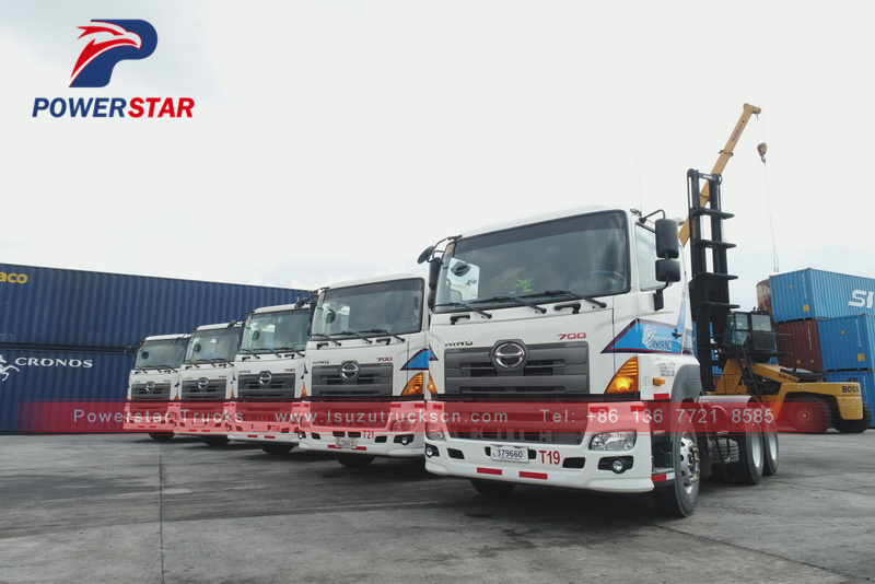 Japan Prime Mover HINO700 Heavy Tractor Trucks export Case Philippines Japan Prime Mover HINO700 Heavy Tractor Trucks export Case Philippines