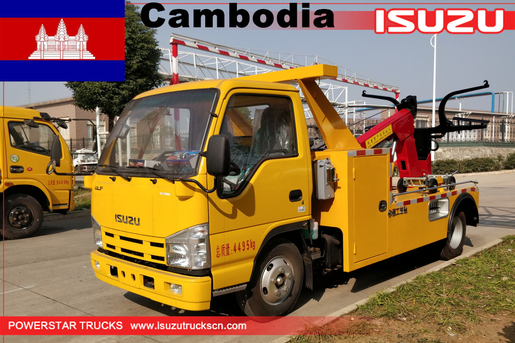 ISUZU Underlift Wrecker Truck for sale