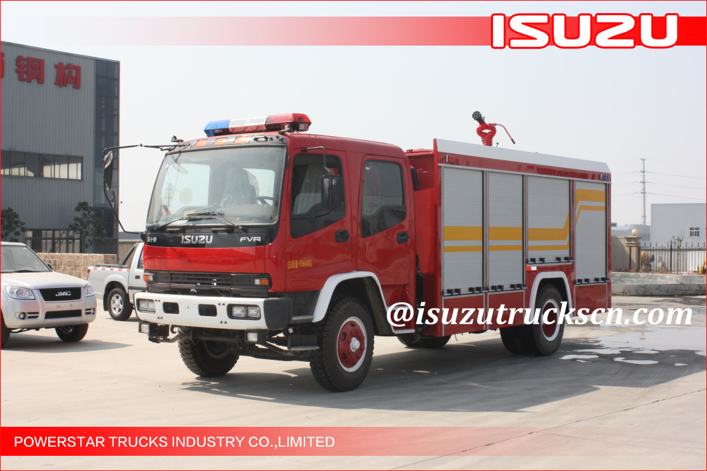 4x2 6000L Water Foam Japanese Isuzu FVR Fire fighting Vehicle for sale 4x2 6000L Water Foam Japanese Isuzu FVR Fire fighting Vehicle for sale