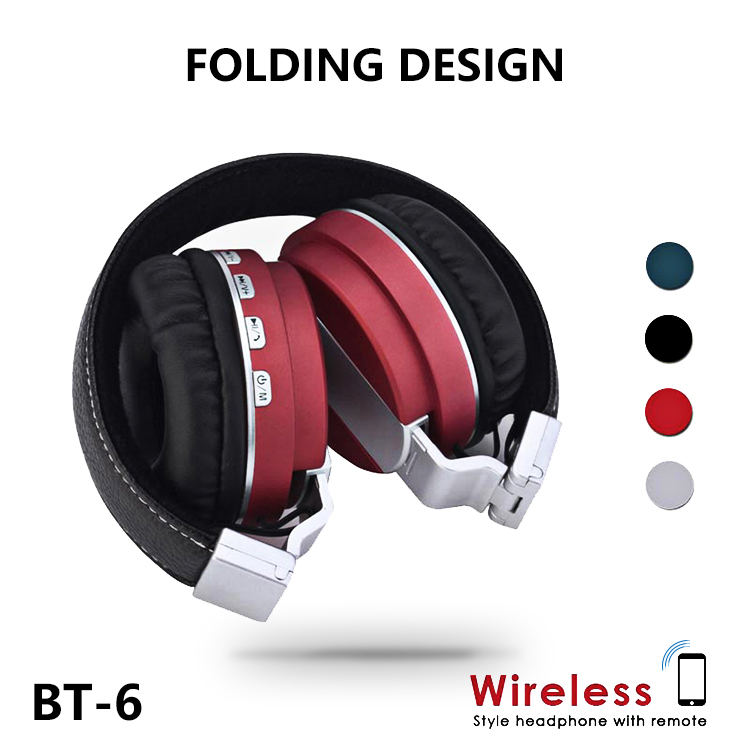 Wireless Foldable Stereo Headset with Microphone Wireless Foldable Stereo Headset with Microphone