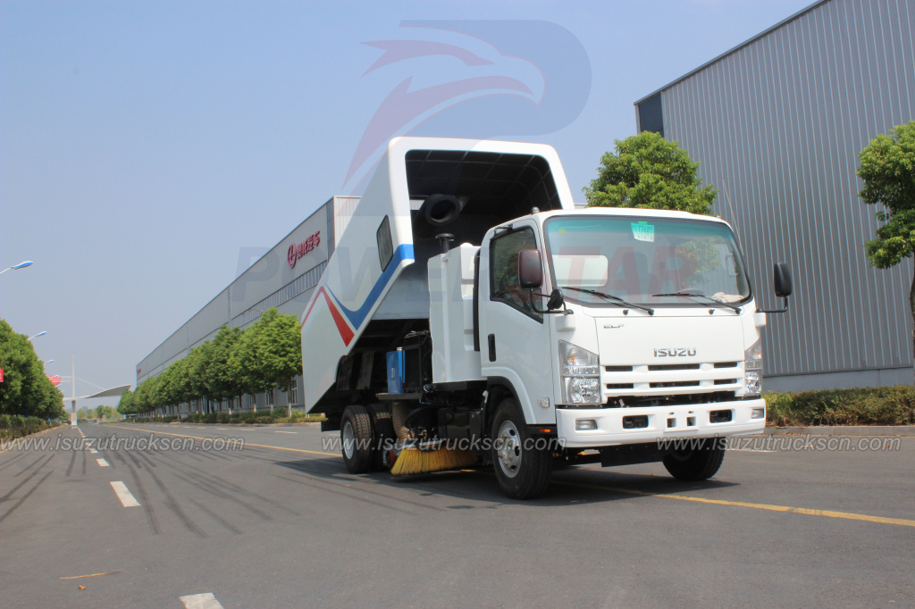 High performance Japanese Isuzu Road Sweeper Master High performance Japanese Isuzu Road Sweeper Master