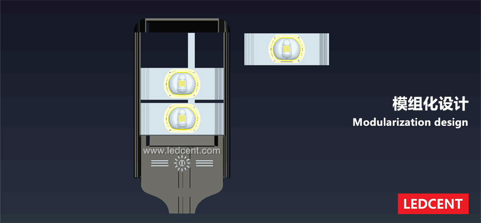 solar powered LED street light