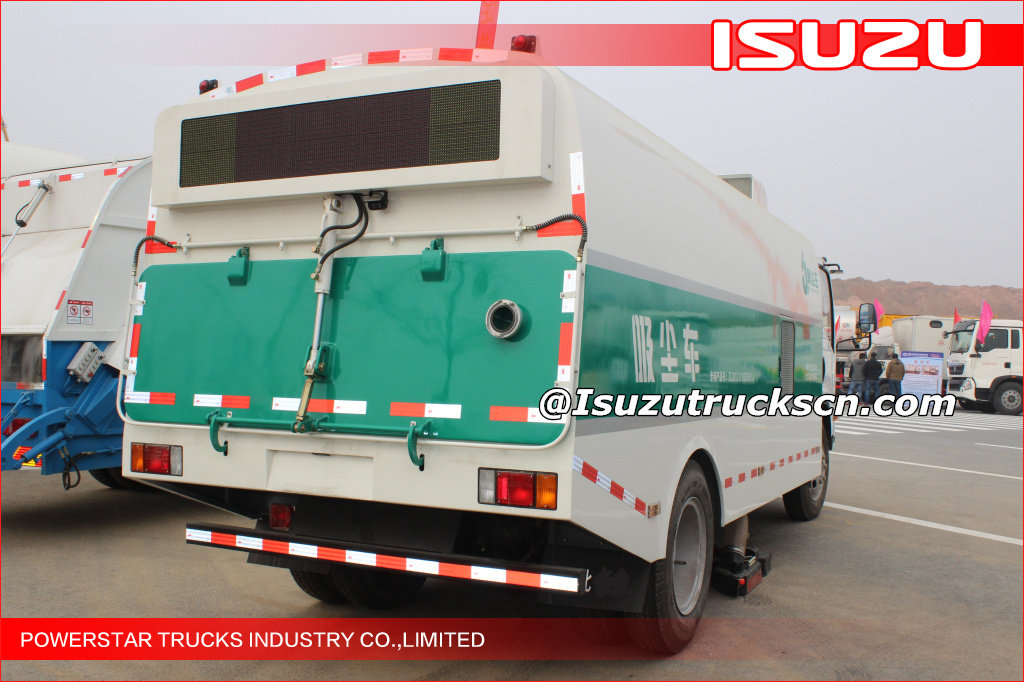 EFL Isuzu road clean vacuum sweeper truck industrial street sweeper Isuzu EFL Isuzu road clean vacuum sweeper truck industrial street sweeper Isuzu