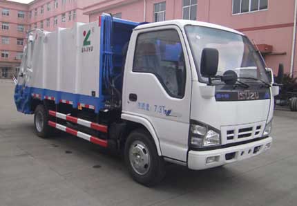 3ton 5ton Isuzu Compressed waste Garbage Compactor Truck For Sale