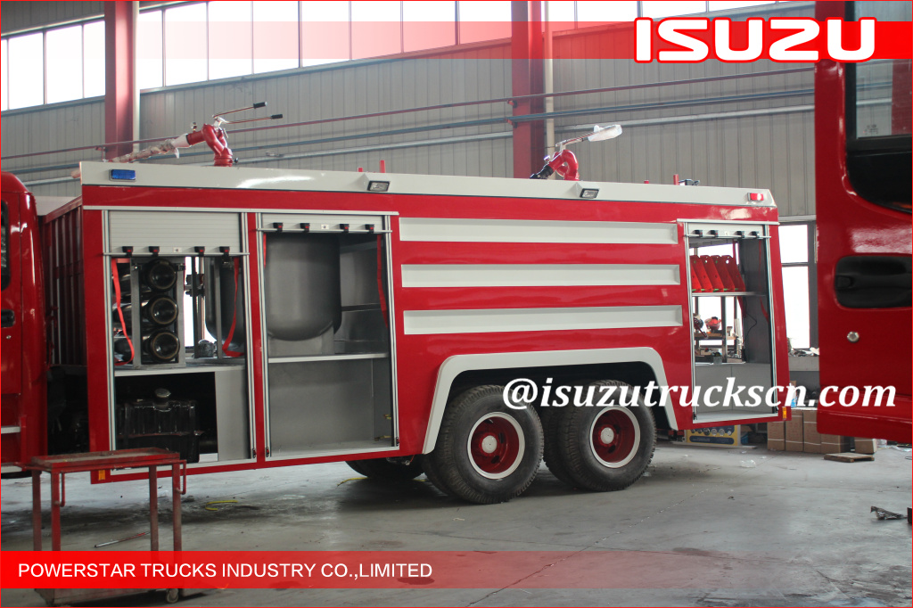 6*4 12000L Fire Truck Isuzu water foam Fire Vehicle supplier 6*4 12000L Fire Truck Isuzu water foam Fire Vehicle supplier