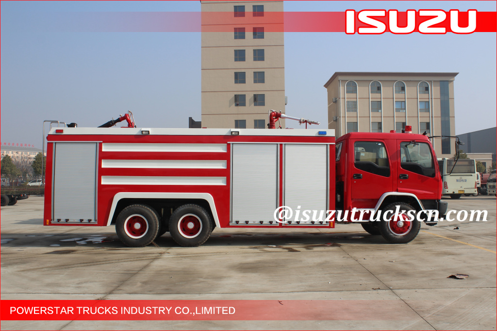 6*4 12000L Fire Truck Isuzu water foam Fire Vehicle supplier 6*4 12000L Fire Truck Isuzu water foam Fire Vehicle supplier