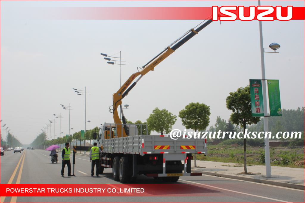 10 wheels Heavy Duty Isuzu Knuckle Boom Truck Crane, ISUZU Crane trucks 10 wheels Heavy Duty Isuzu Knuckle Boom Truck Crane, ISUZU Crane trucks