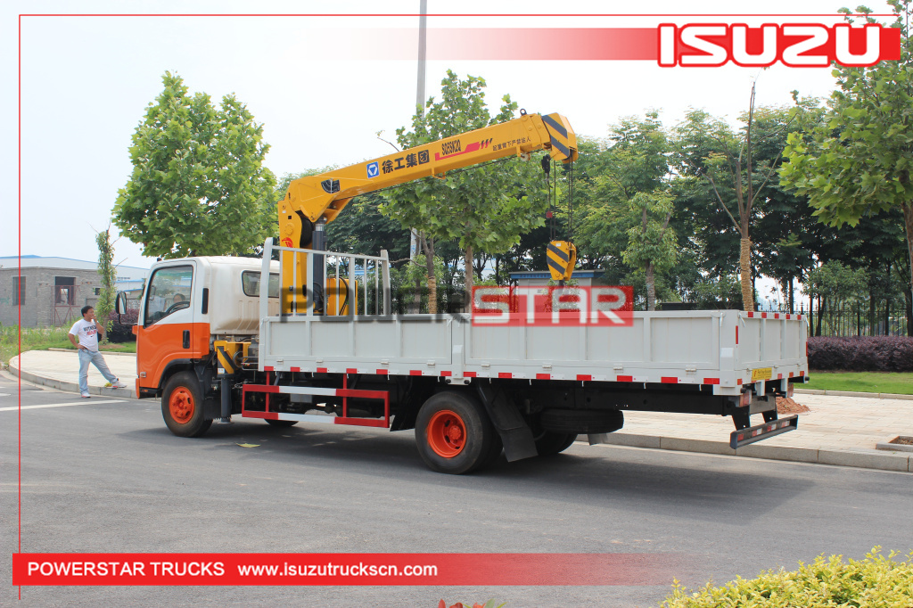 5ton Rwanda Isuzu Mobile Commercial Telescopic Boom Truck Mounted Crane 5ton Rwanda Isuzu Mobile Commercial Telescopic Boom Truck Mounted Crane