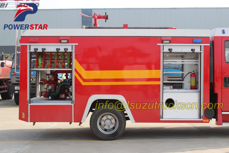 Foam Fire Engine Isuzu (3m3 water+1m3 foam) pictures