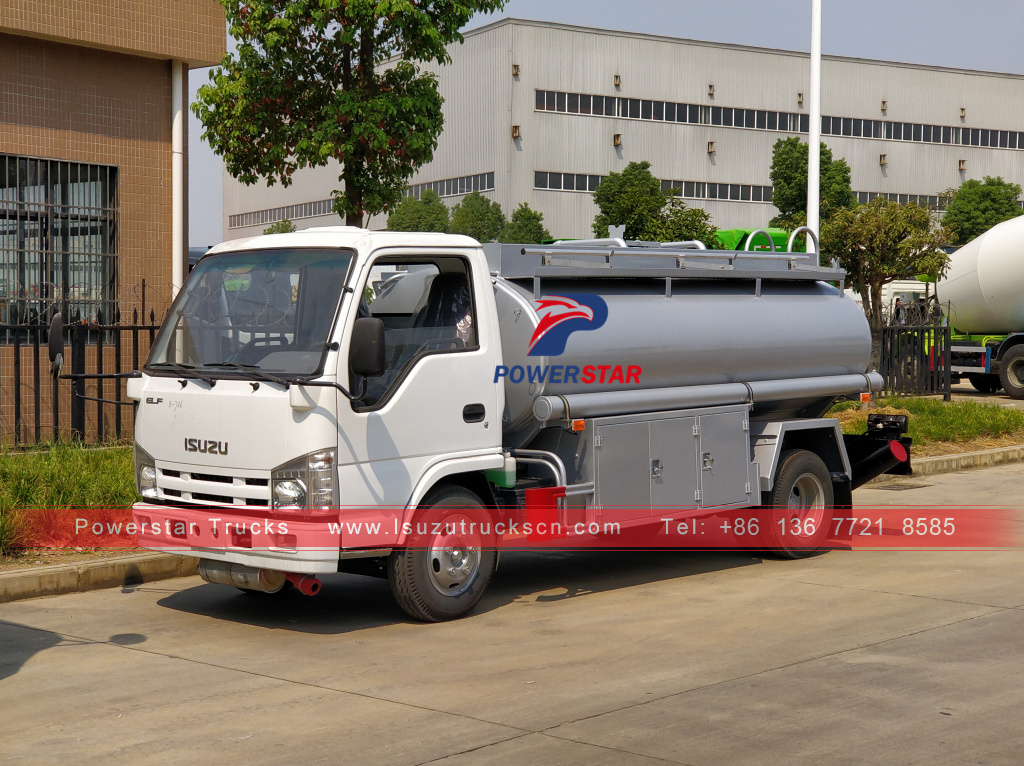 Isuzu Mobile Refueling Tank Truck 3,000L