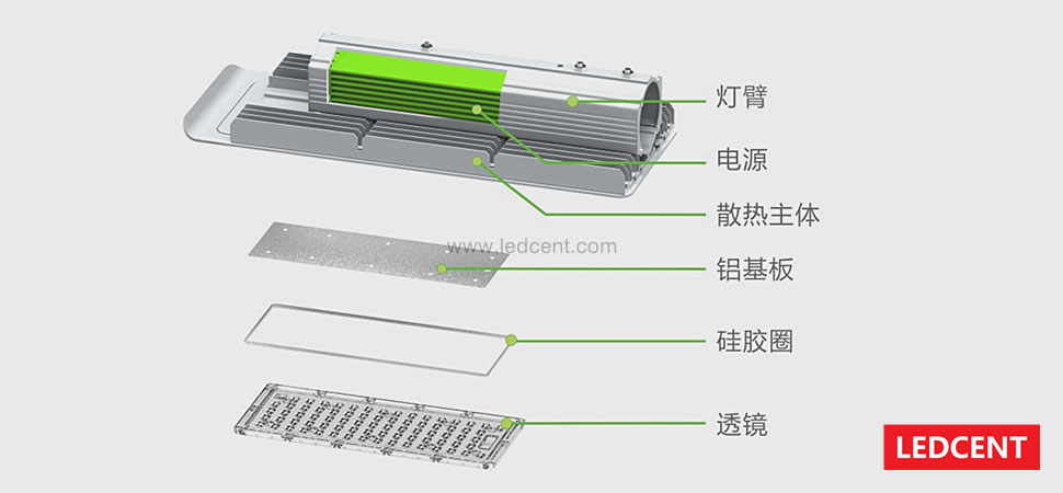 90W LED street lights