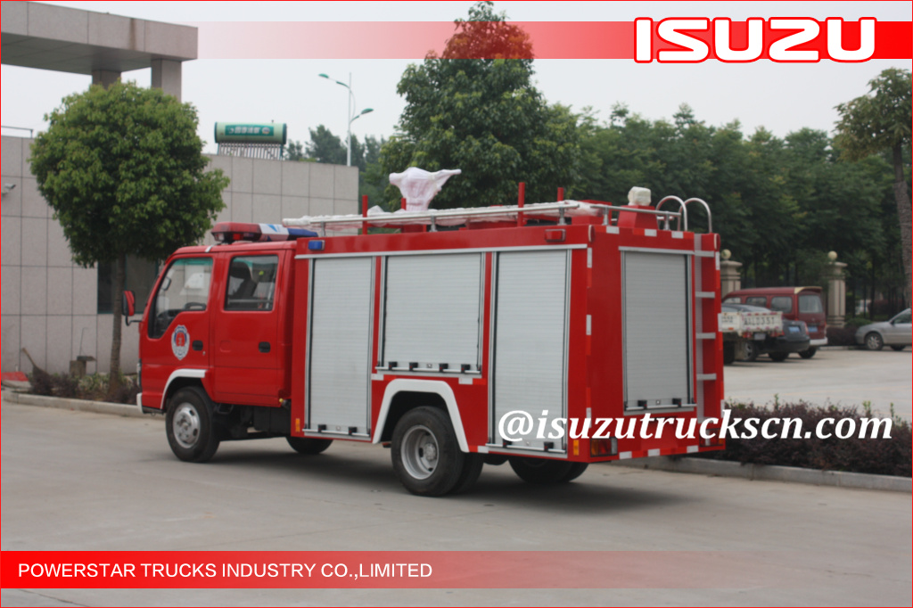 2000L ISUZU Water Fire Trucks Water Mist 2000L ISUZU Water Fire Trucks Water Mist