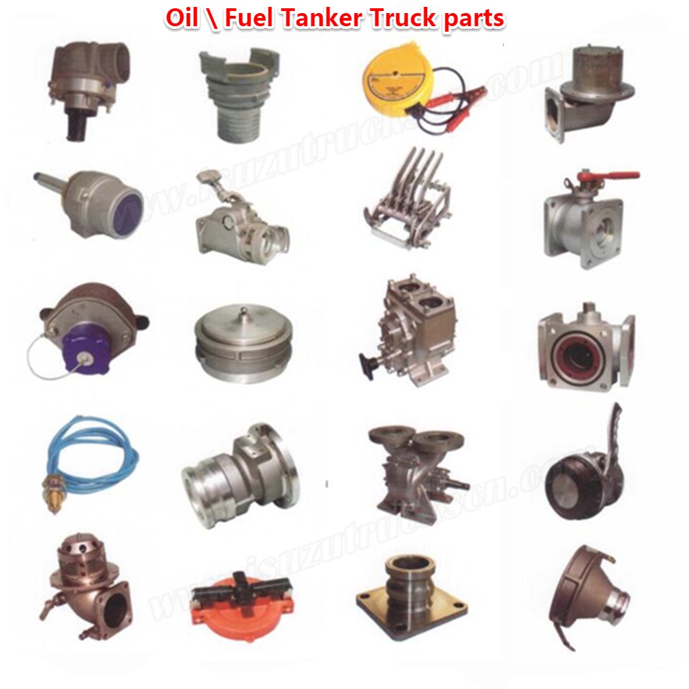 Japanese New Isuzu Oil fuel diesel Tanker truck parts for sale