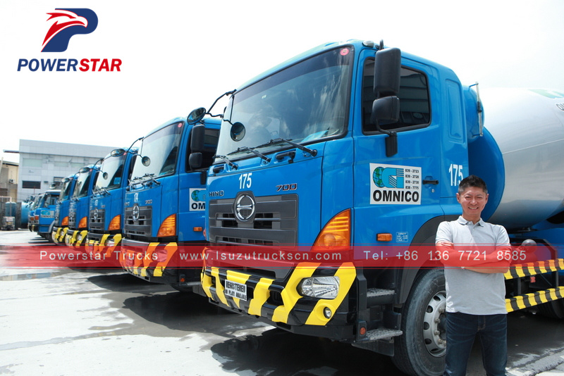 Japan new 8-10cbm ready mix hino concrete mixer truck hire Japan new 8-10cbm ready mix hino concrete mixer truck hire