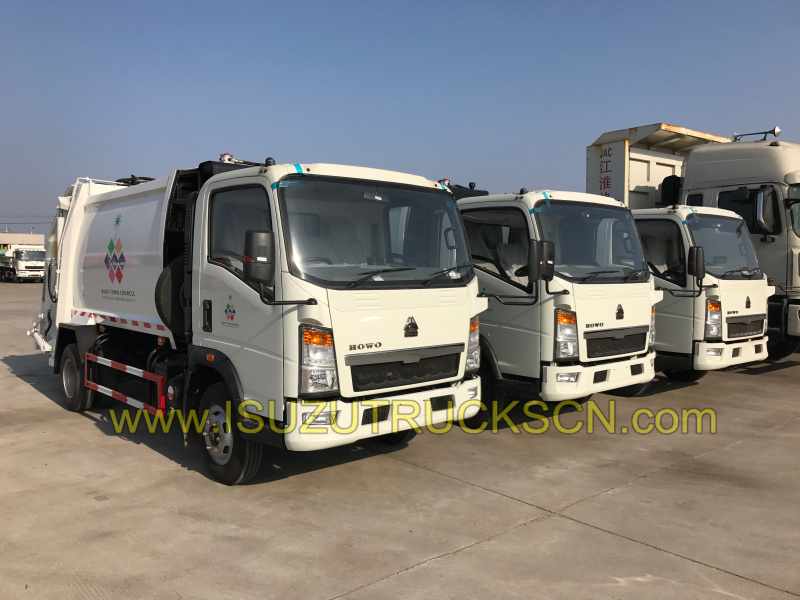 Refuse Compactor vehicle HOWO Waste compactor truck Refuse Compactor vehicle HOWO Waste compactor truck
