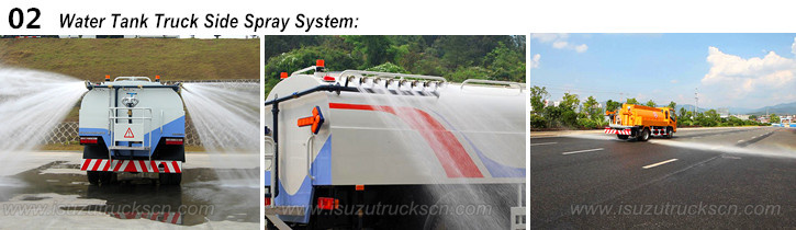 ISUZU WATER TRUCK TANKER ISUZU WATER TRUCK TANKER