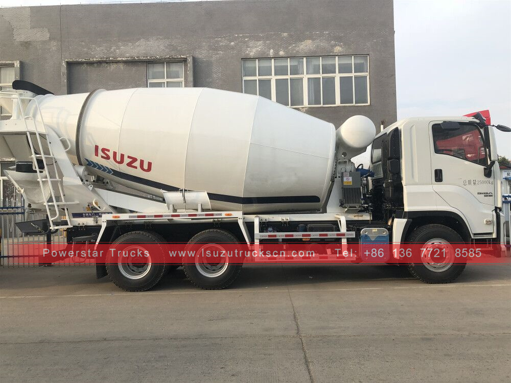 Isuzu GIGA 6x4 10 wheelers Cement Concrete Mixer Truck for sale Isuzu GIGA 6x4 10 wheelers Cement Concrete Mixer Truck for sale