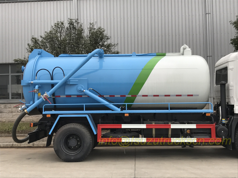 RHD Sewage Vacuum Truck China Dongfeng sewer cleaning trucks RHD Sewage Vacuum Truck China Dongfeng sewer cleaning trucks