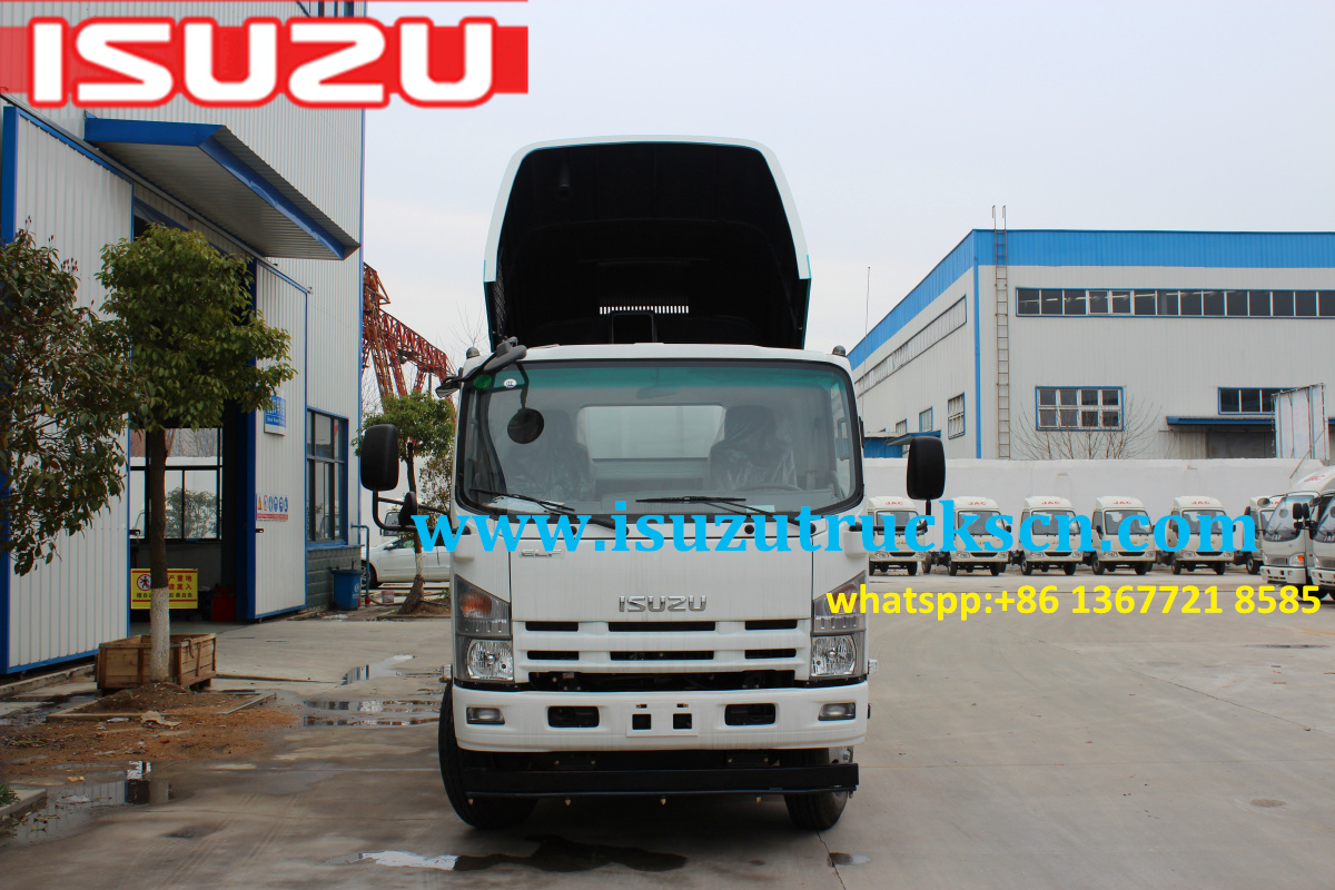 Myanmar 8cbm ISUZU NPR ELF Road Sweeper trucks sweeper master