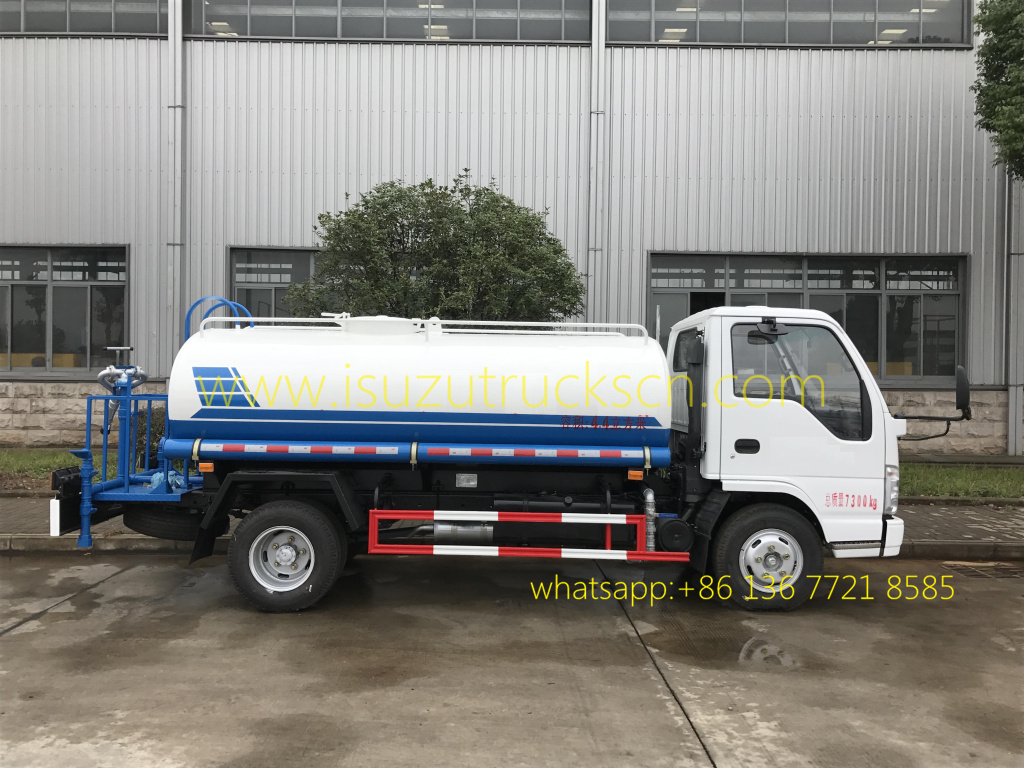 mobile water bowser truck Isuzu detail pictures mobile water bowser truck Isuzu detail pictures