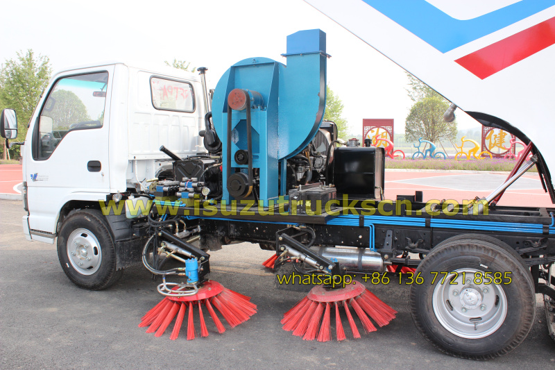 Philippines custom made 5tons street cleaning sweeper truck Isuzu Philippines custom made 5tons street cleaning sweeper truck Isuzu