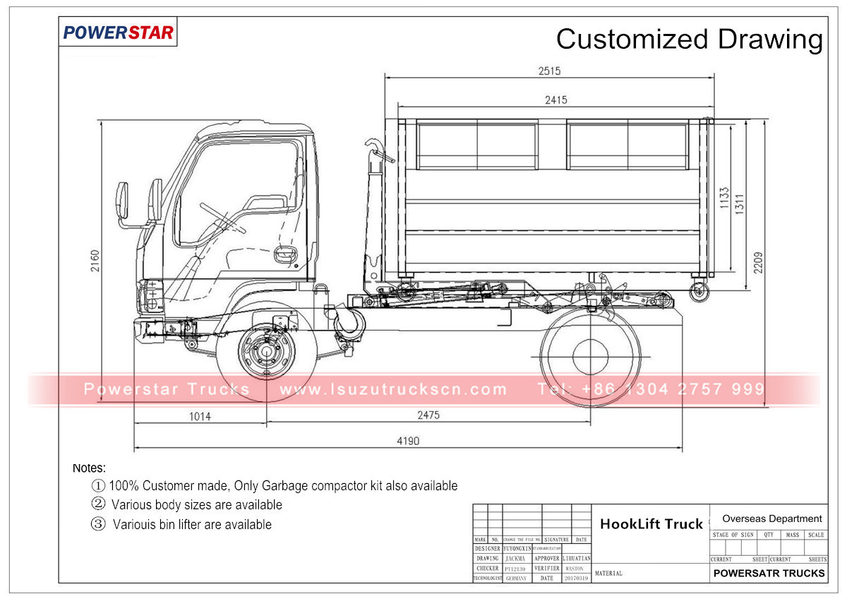 4*2 Japan brand hook lift garbage truck Garbage truck with hook arm 4*2 Japan brand hook lift garbage truck Garbage truck with hook arm