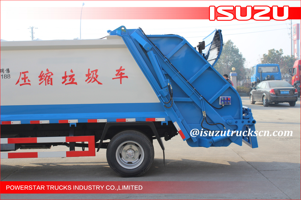 3cbm-5cbm ISUZU NKR Truck Garbage Compactor Supplier 3cbm-5cbm ISUZU NKR Truck Garbage Compactor Supplier
