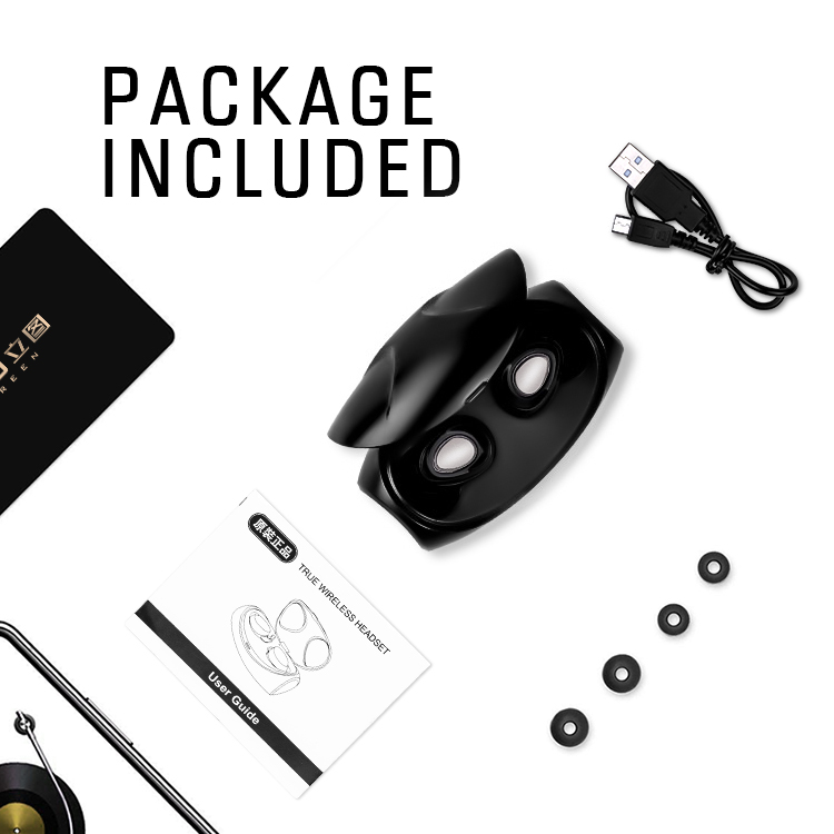 bluetooth 5.0 wireless earphones with charging case bluetooth 5.0 wireless earphones with charging case