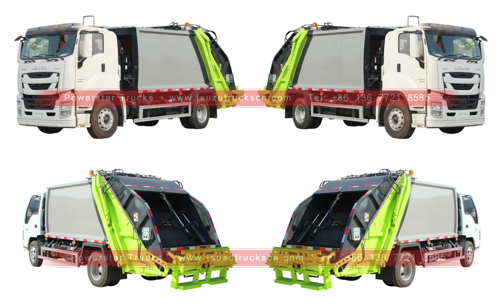  Isuzu GIGA refuse compactor trucks for sale