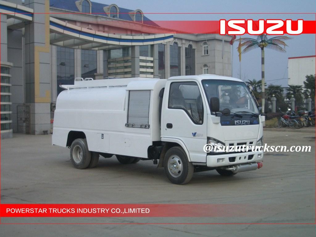4000L Isuzu Fiscal Refuel Tank Truck for Gasoline/Light Diesel Delivery 4000L Isuzu Fiscal Refuel Tank Truck for Gasoline/Light Diesel Delivery