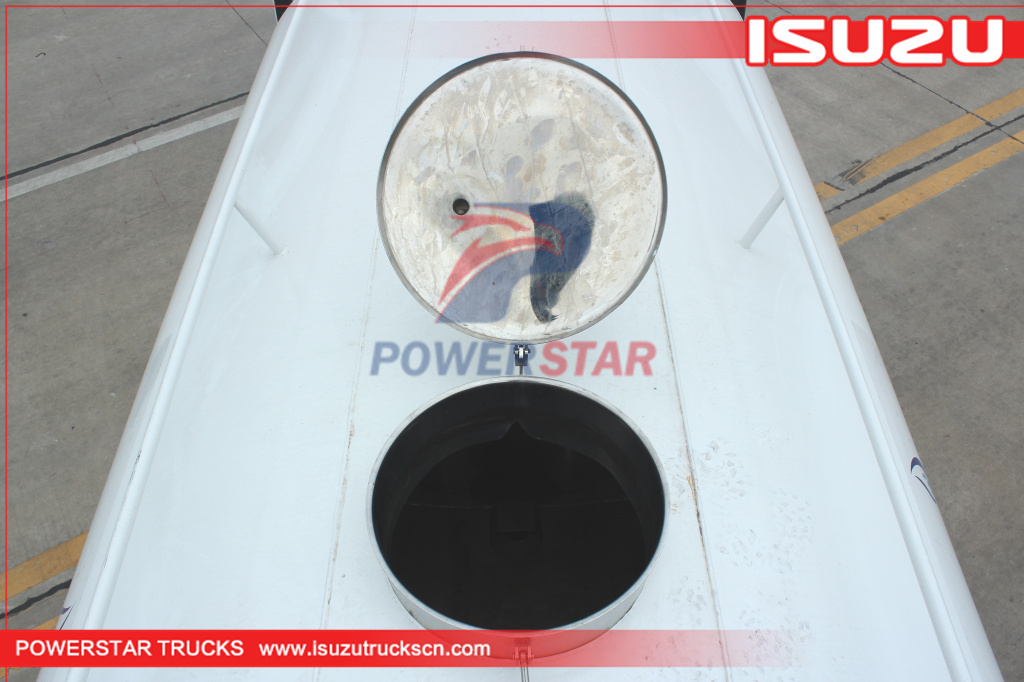 Custom stainless steel Isuzu Potable Water Service Tanker Trucks for sale Custom stainless steel Isuzu Potable Water Service Tanker Trucks for sale