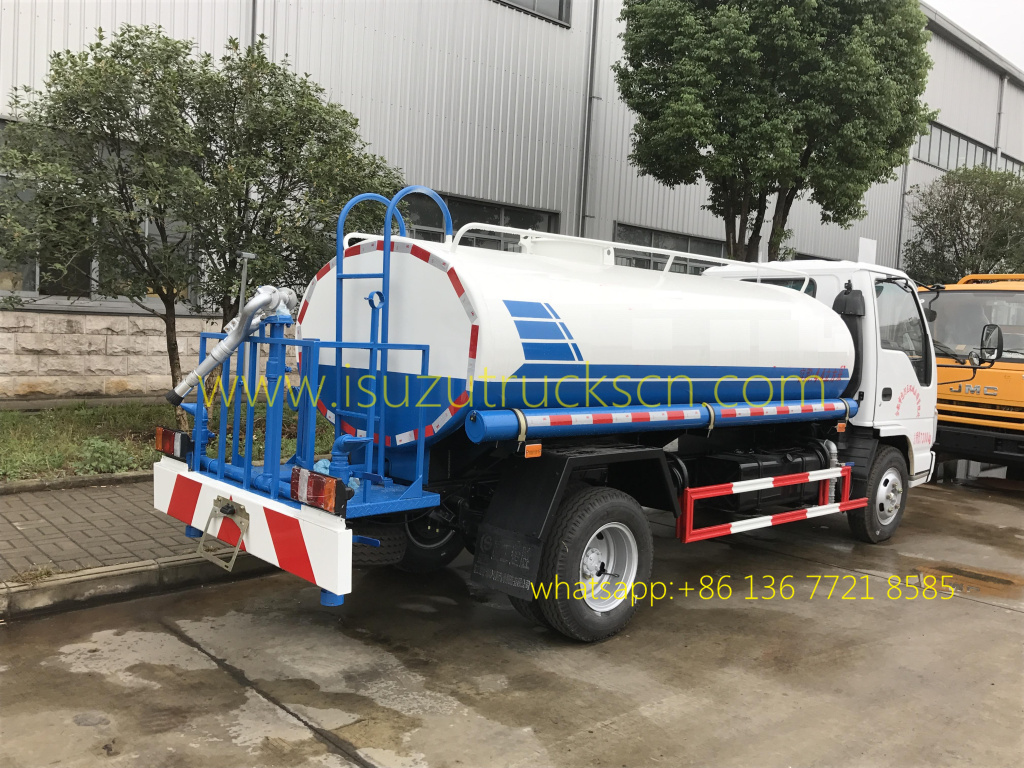 mobile water bowser truck Isuzu detail pictures mobile water bowser truck Isuzu detail pictures