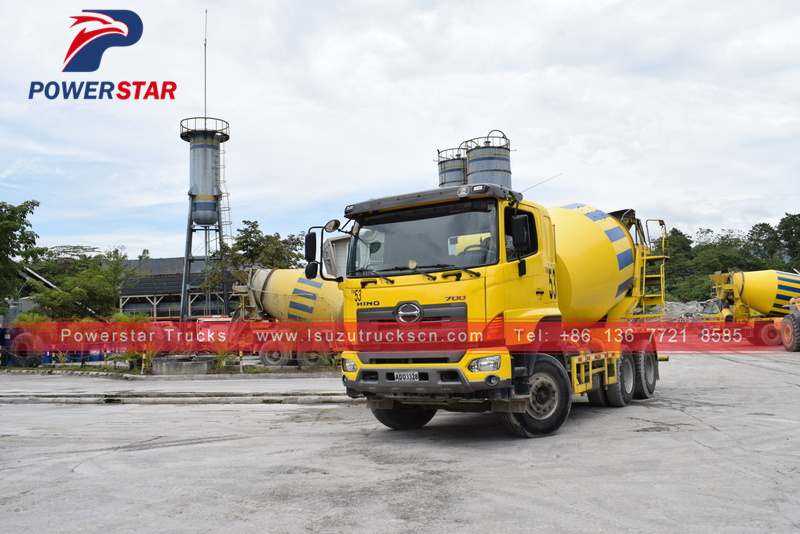 New HINO Chassis 8m3 concrete mixer truck for sale New HINO Chassis 8m3 concrete mixer truck for sale
