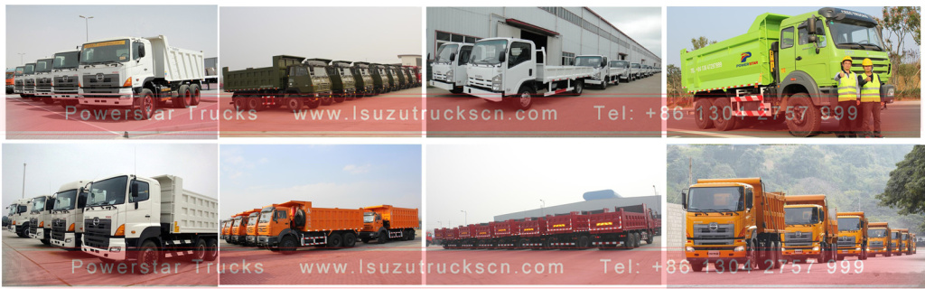 GAC Hino heavy duty dumper Hyva Hydraulic Tipper Dump Truck for sale GAC Hino heavy duty dumper Hyva Hydraulic Tipper Dump Truck for sale