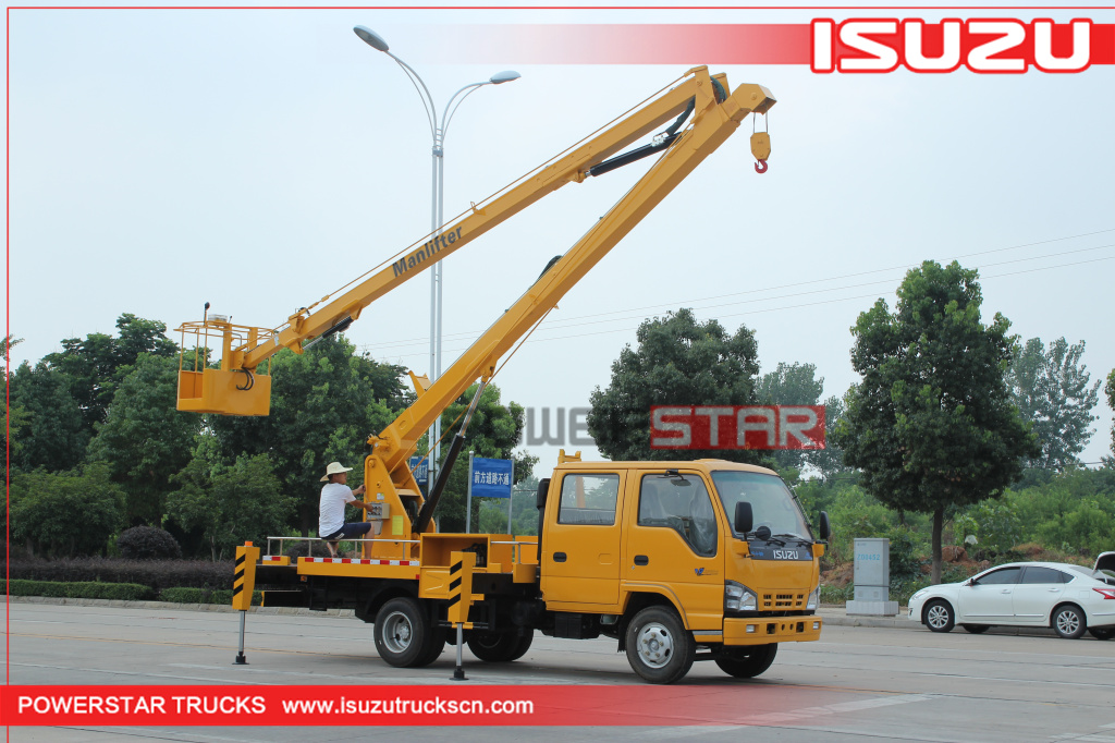16m~18m Boom Lift Truck Isuzu Manlifter for sale 16m~18m Boom Lift Truck Isuzu Manlifter for sale