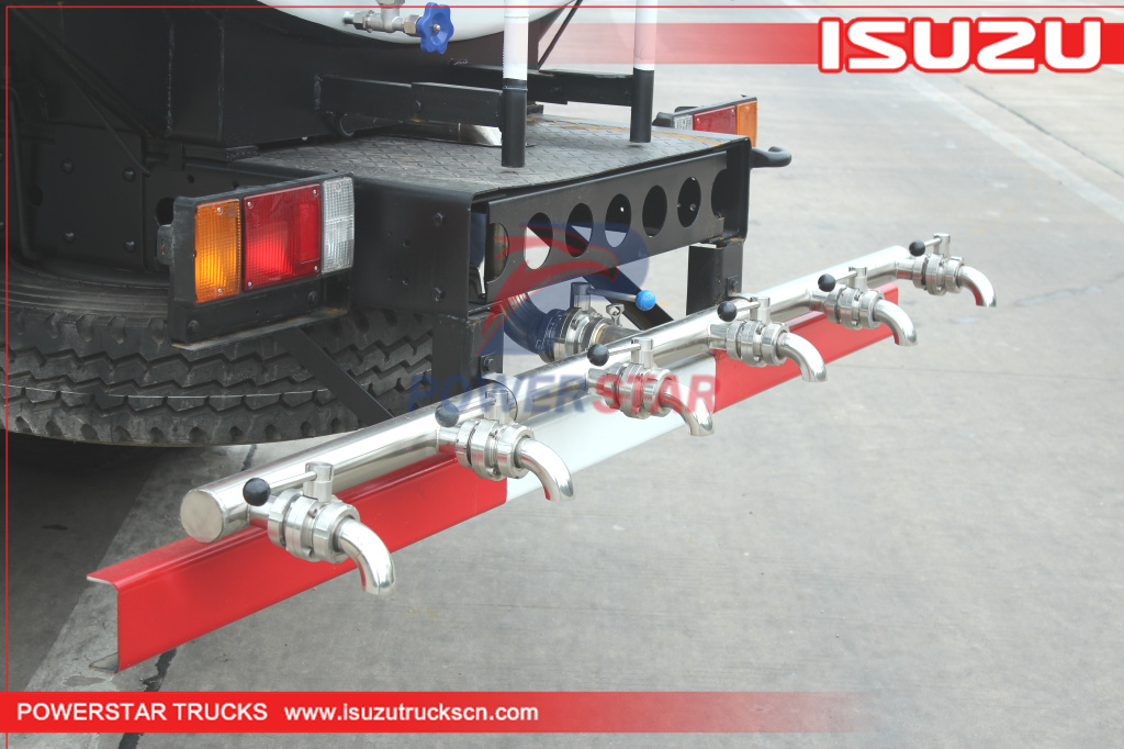 Custom stainless steel Isuzu Potable Water Service Tanker Trucks for sale Custom stainless steel Isuzu Potable Water Service Tanker Trucks for sale