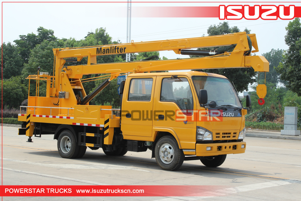 16m~18m Boom Lift Truck Isuzu Manlifter for sale 16m~18m Boom Lift Truck Isuzu Manlifter for sale