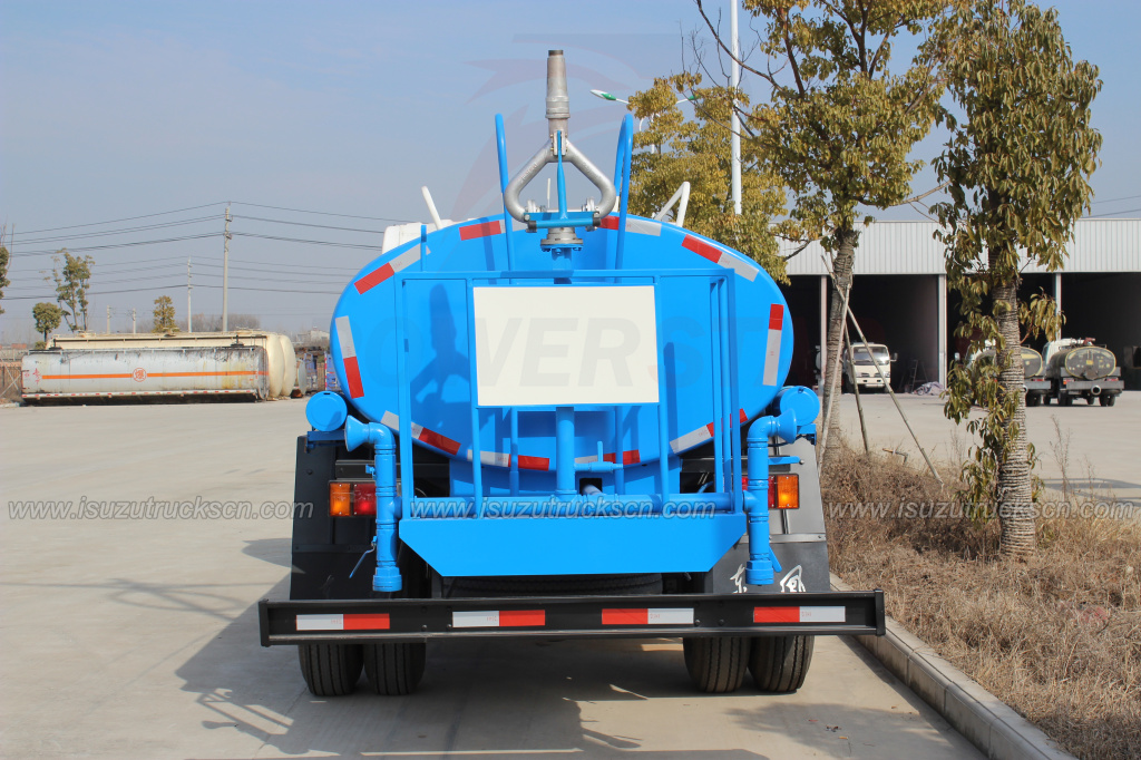 Japanese 7000L 8000L ELF Isuzu watering tanker cart street springkler truck Japanese 7000L 8000L ELF Isuzu watering tanker cart street springkler truck
