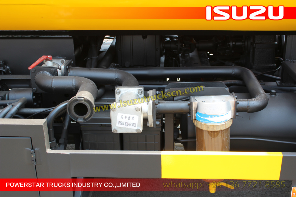 ISUZU Trucks mounted Jetting vacuum trucks ISUZU Trucks mounted Jetting vacuum trucks