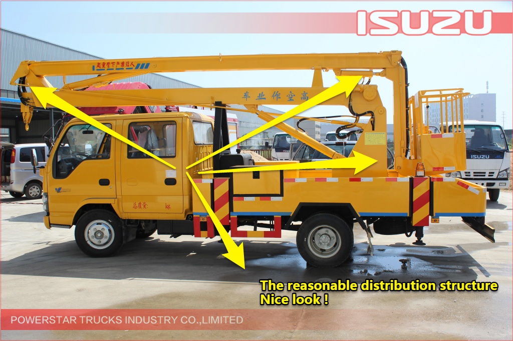 16m quality Isuzu Hydraulic Working Platform Vehicle 16m quality Isuzu Hydraulic Working Platform Vehicle