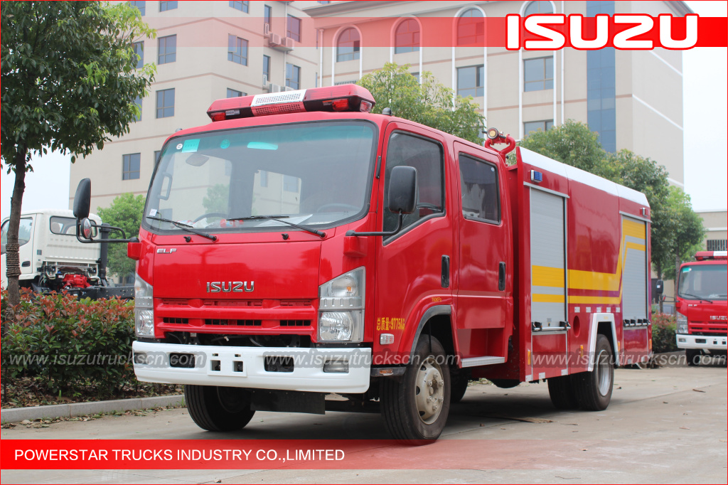 NPR ELF Water Fire truck for Togo NPR ELF Water Fire truck for Togo